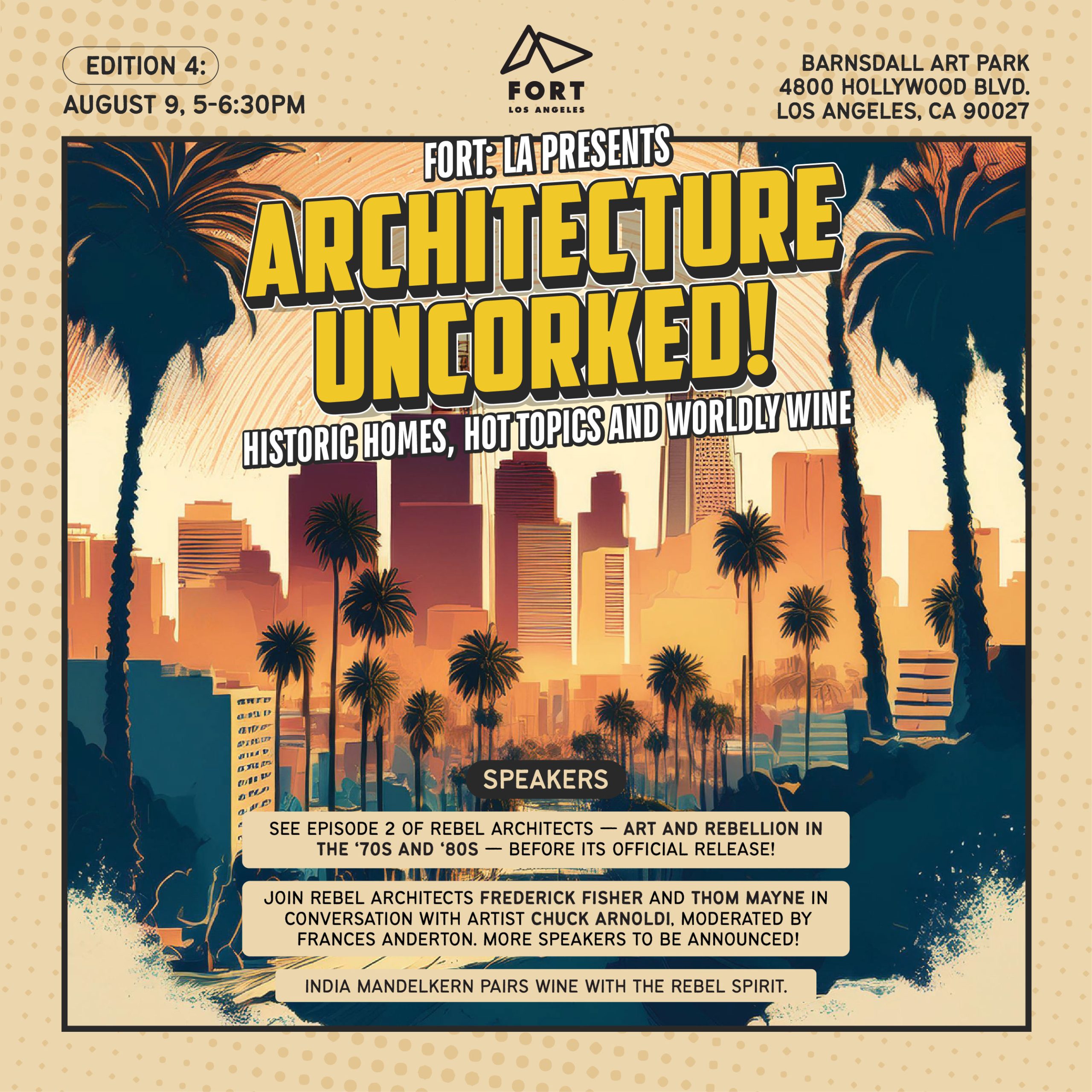 Architecture Uncorked! Rebel Architects Live