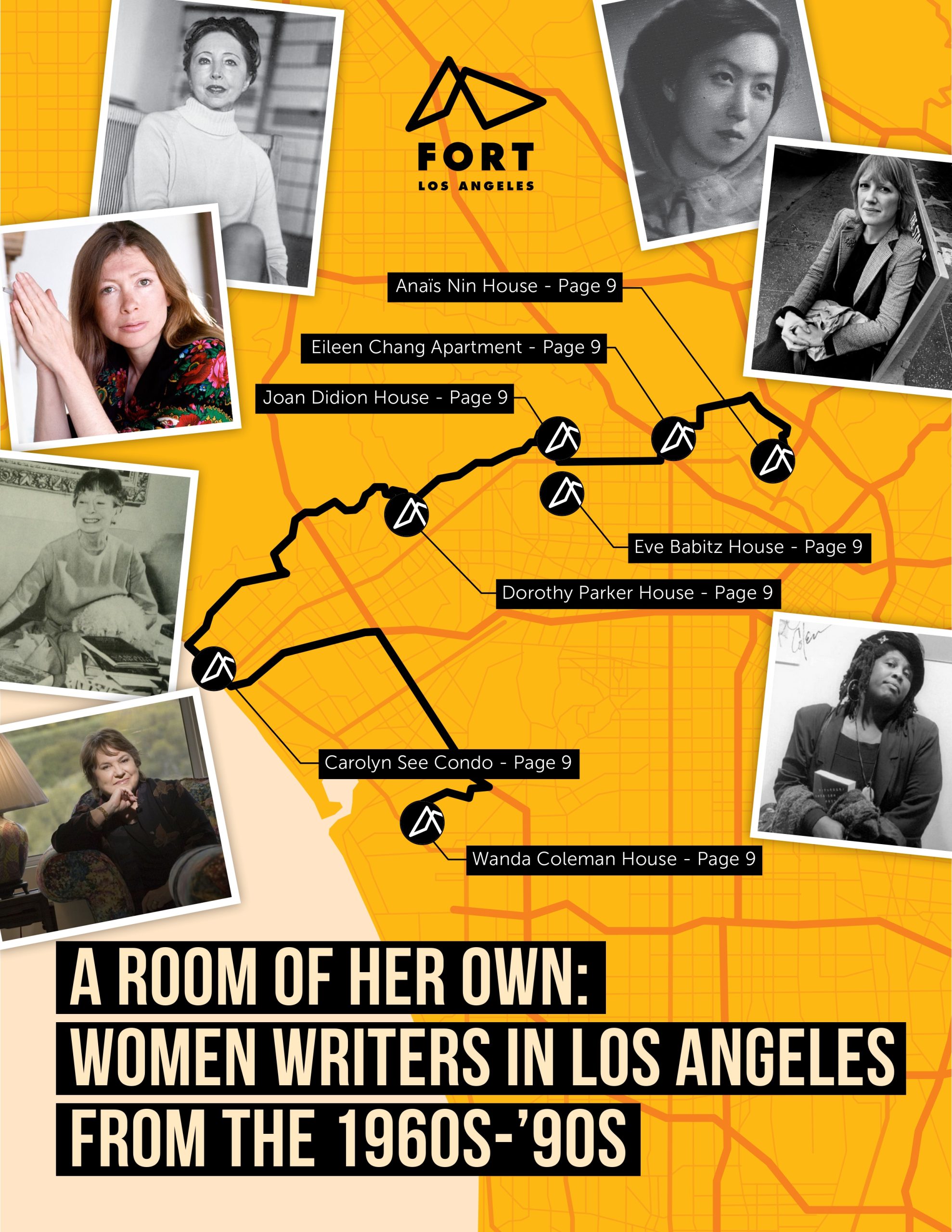 This Month’s Trail: A Room of Her Own: Women Writers in Los Angeles from the 1960s–90s