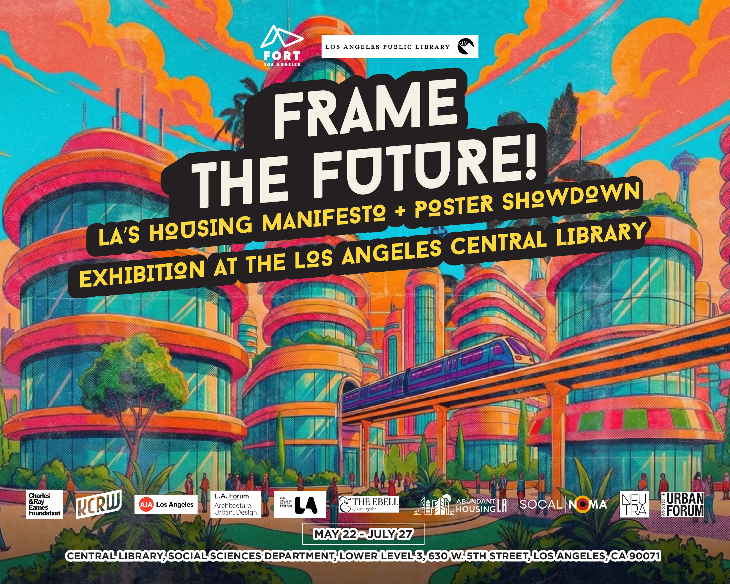 Frame the Future! Exhibition at the Los Angeles Central Library